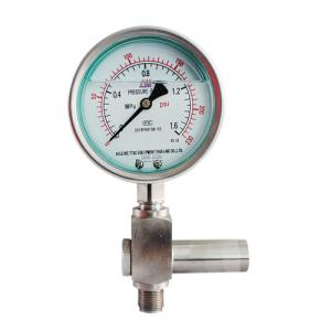 Stainless steel diaphragm shock proof pressure gauge y-100bfzgy Stainless steel diaphragm shock proof pressure gauge y-100bfzgy