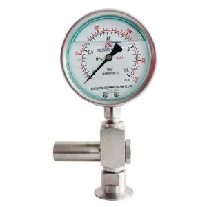 Stainless steel diaphragm shock proof pressure gauge y-100bfzgymc Stainless steel diaphragm shock proof pressure gauge y-100bfzgymc