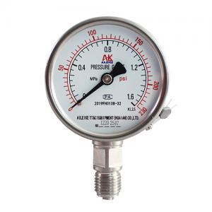 Stainless steel pressure gauge y-100bf Stainless steel pressure gauge y-100bf