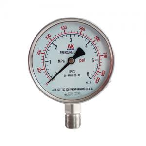 Stainless steel pressure gauge yb-100 Stainless steel pressure gauge yb-100