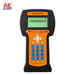 جهاز الاتصال الميداني المحمول AILEIKE ALK475TREX النسخة الإنجليزية لمرسلات درجة الحرارة والضغط دقة 0.05٪ على النطاق الكامل بطارية 6 فولت