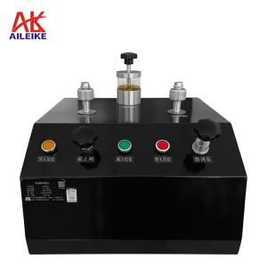 AILEIKE ALKD91B منضدة معايرة الضغط الهيدروليكي نطاق 600 بار زيت معدني متوسط الدقة أداة قياس منضدية