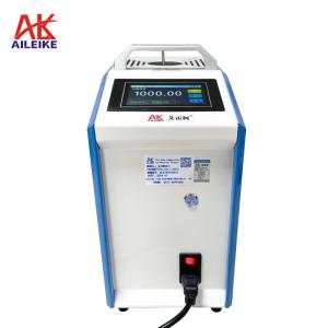 ALKW851C فرن معايرة حراري جاف AILEIKE ، مزود بمسخن مستشعر درجة حرارة مقاوم من البلاتين 1500-1200 درجة مئوية وشاشة عرض بلورية سائلة.