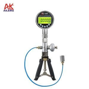 AILEIKE103SC -0.91 - 2bar مضخة هواء يدوية تعمل بالضغط السلبي الفراغي مع مقياس ضغط رقمي للبحر ALKC400HA1 مقياس ضغط محمول باليد 