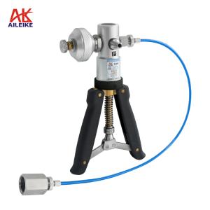 AILEIKE AILEIKE104SC -0.91~40bar، مضخة هواء محمولة باليد ، مقياس ضغط بحري بالضغط السلبي المحمول ، مقياس ضغط الهواء 
