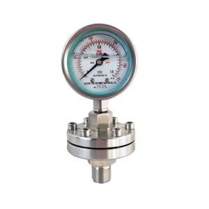 Diaphragm shock proof pressure gauge y-60bfzml