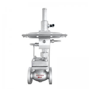 Self operated micro pressure regulating valve