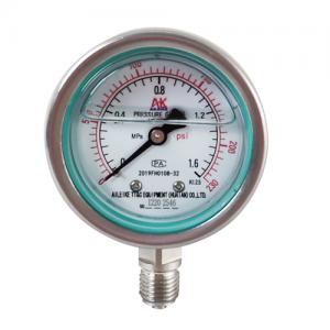 Stainless Steel shockproof pressure gauge Y-60BFZ