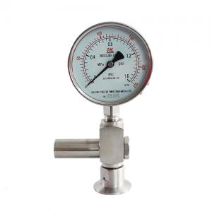 Stainless steel diaphragm pressure gauge y-100bgymc