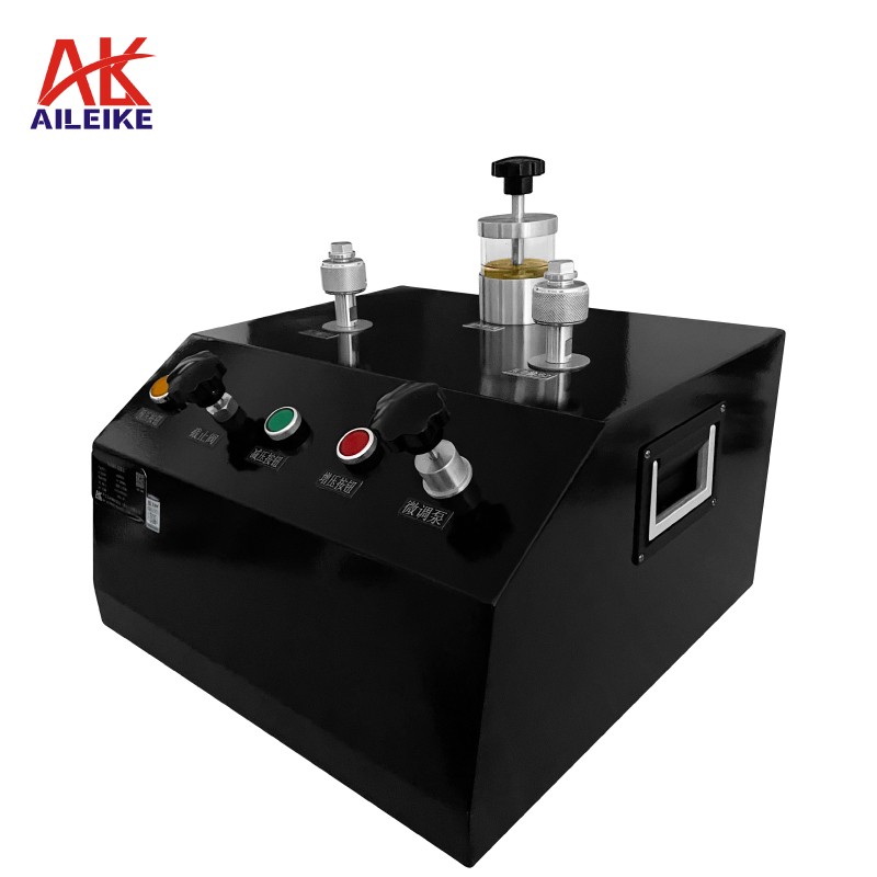 AILEIKE ALKD91B Meja Kalibrasi Listrik Hidraulik Desktop Alat Ukur Tekanan Presisi untuk Pengujian Sumber