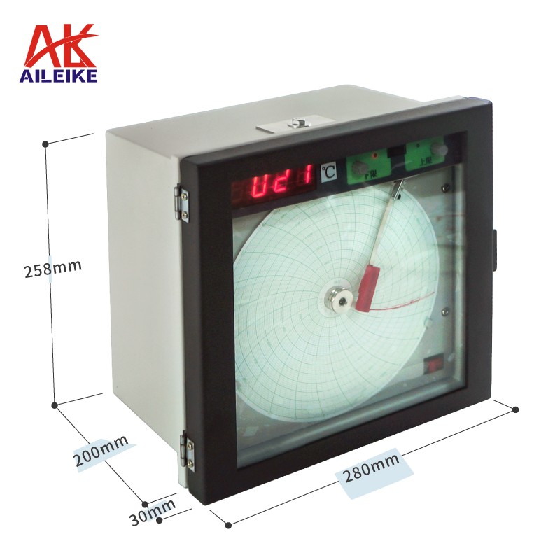 AILEIKE ALKGJ-101 Pengatur Perlakuan Panas Digital dengan Tampilan Digital, Perekam Keseimbangan Suhu Lingkaran Otomatis untuk Alat Uji