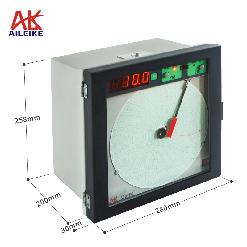 AILEIKE ALKYL101 Perekam Digital dengan Sensor Kertas Lingkaran dan Retensi Tekanan untuk Pengujian Alat Dukungan OEM yang Disesuaikan