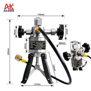AILEIKE106SB Pompa Hidraulik Tangan 0~200 bar Pompa Uji Manual untuk Alat Pengukur Tekanan AILEIKE106SB Pompa Hidraulik Tangan 0~200 bar Pompa Uji Manual untuk Alat Pengukur Tekanan