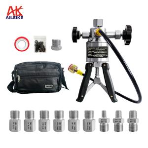 AILEIKE106SE Pompa Tangan Hidraulik Uji untuk Penggunaan Kapal, Alat Pengukur Tekanan 0~350 bar