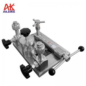 ALK-T100 Platform Kalibrasi Hidraulik Manual Pengukur Tekanan Minyak Hidraulik Alat Pengukur Tekanan Baja Tahan Karat ALK-T100 Platform Kalibrasi Hidraulik Manual Pengukur Tekanan Minyak Hidraulik Alat Pengukur Tekanan Baja Tahan Karat