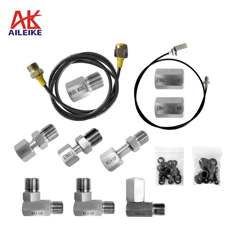 ALKT709 Katup Pengurang Tekanan Gas Kalibrasi Manual Nitrogen Oksigen Pompa Meja Uji Alat Pengukur Tekanan