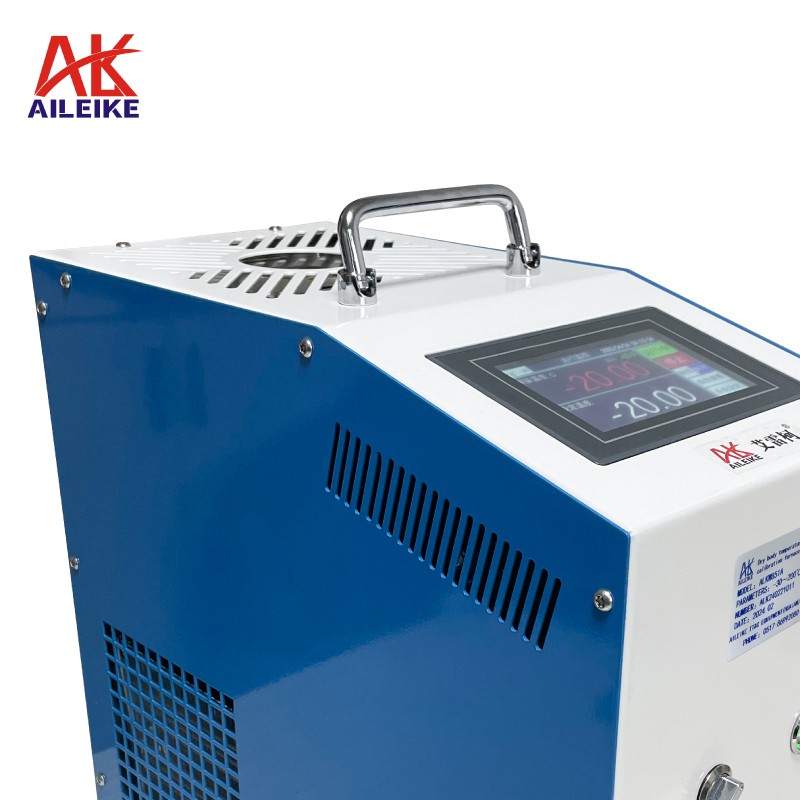 ALKW851A Pengkalibrasi Blok Kering Layar LCD -30~150℃ Pemanas Suhu Pt100 Termokopel untuk Pengkalibrasi OEM ODM