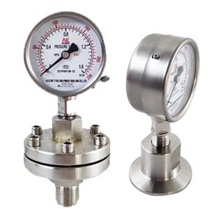 Structure principle and technical index of diaphragm pressure gauge