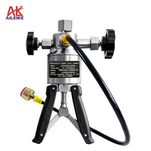 AIKEIKE106SH 0~10000psi Bomba hidráulica portátil Bomba manual Calibrador de pressão de torno manual