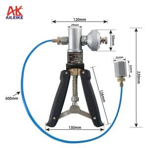 AILEIKE101SD Пневматический источник для испытательного насоса с диапазоном 0~10bar для морского калибратора давления